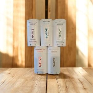 Native Deodorant Collection 5 pack (NIB) Factory Sealed Unopened